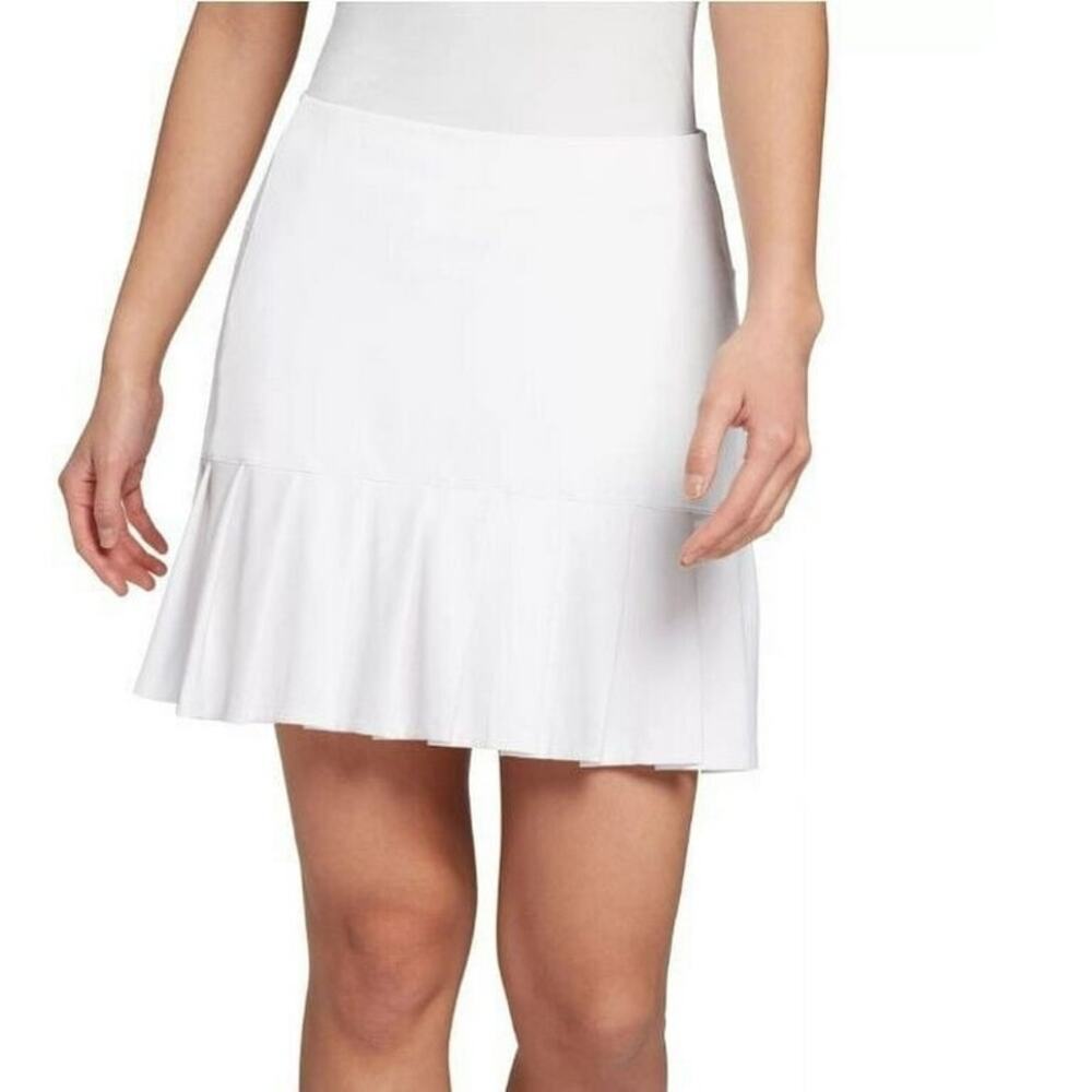 New NWT Lady Hagen 17" Tummy Control White Pleated Golf Skort Women's Size XXL